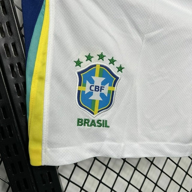 Short Brasil Away 2024 Nike Copa América - Branco