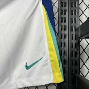 Short Brasil Away 2024 Nike Copa América - Branco