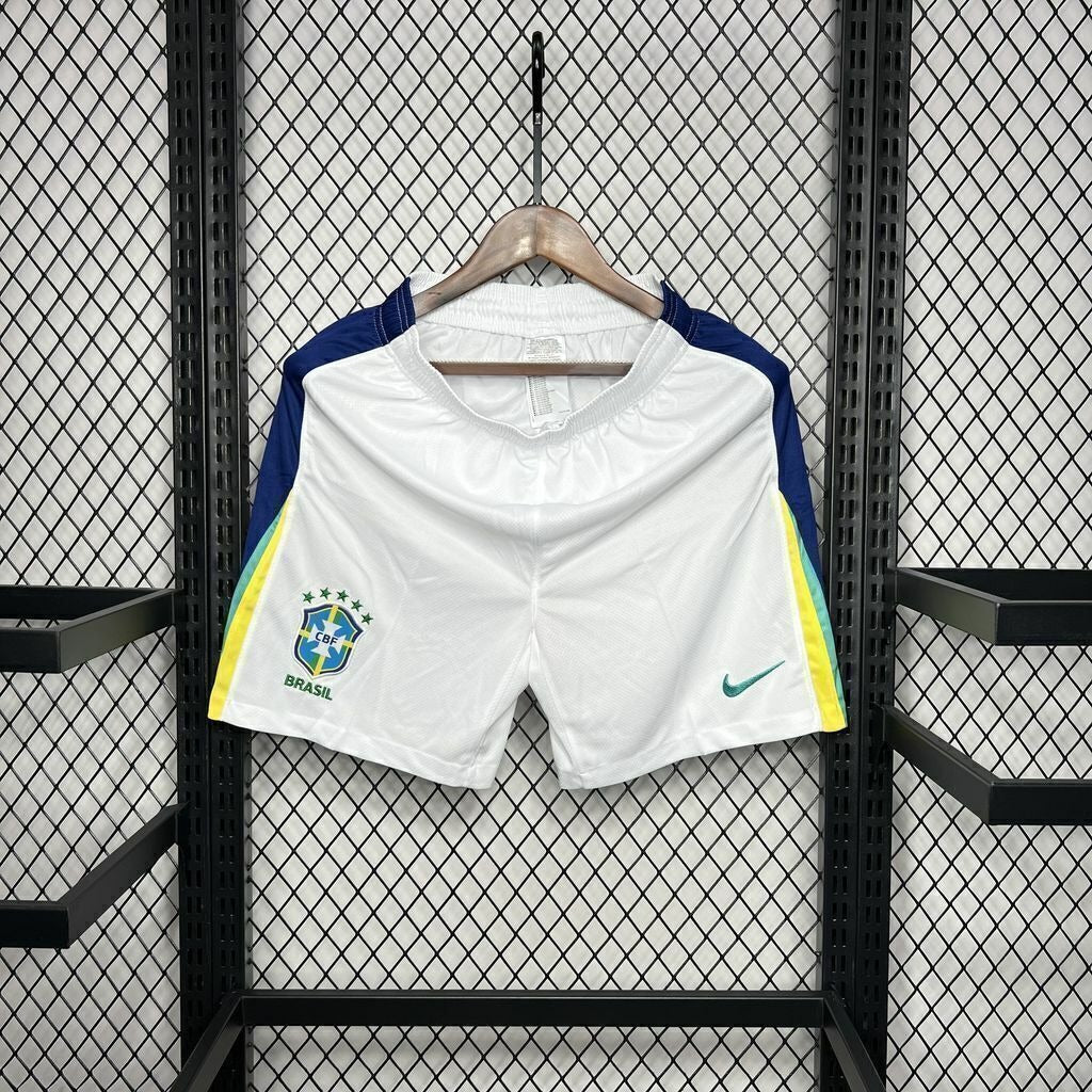 Short Brasil Away 2024 Nike Copa América - Branco