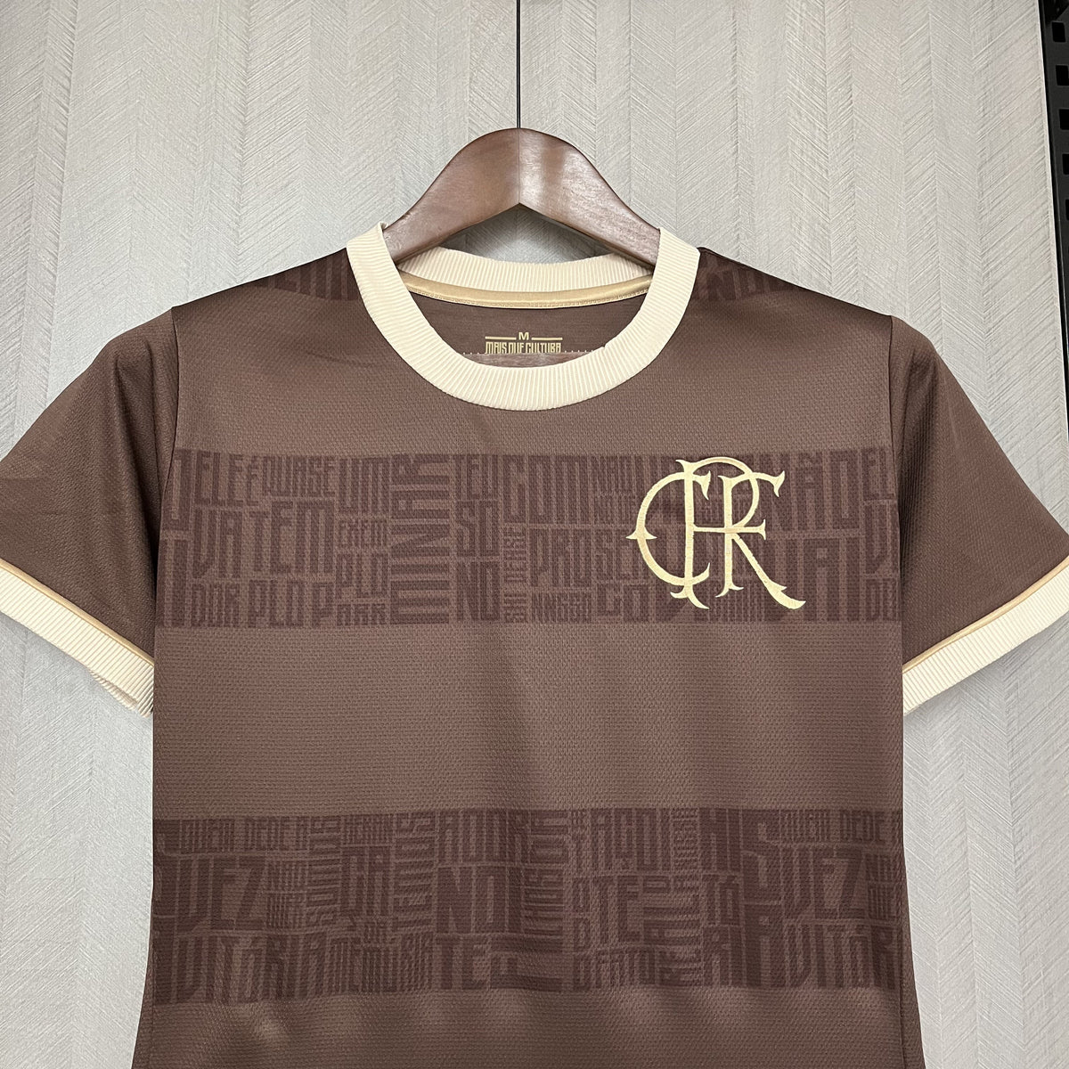 Camisa Flamengo Identidade Marrom - Torcedor Feminina