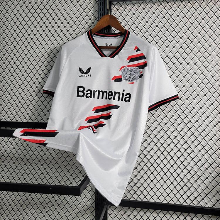 Camisa Bayer Leverkusen Away 23/24 s/n° Torcedor Masculino - Branco