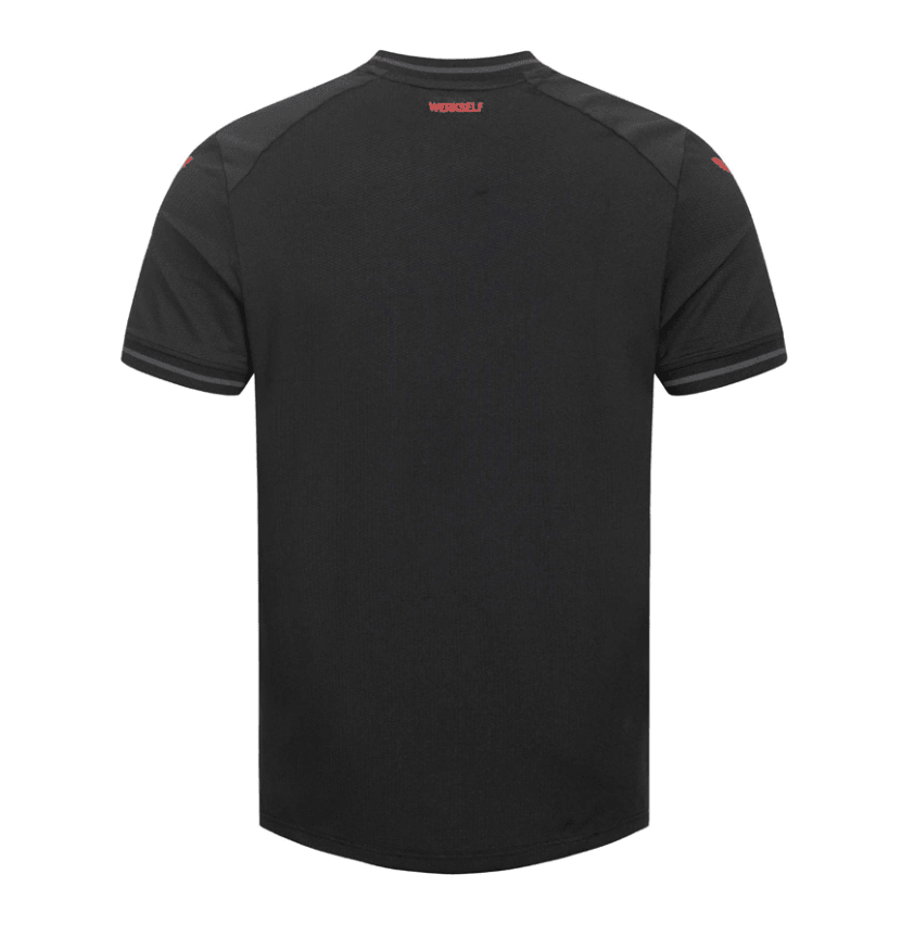 Camisa Bayer Leverkusen Home 23/24 s/n° Torcedor Masculino - Preto