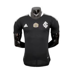 Camisa Internacional Consciência Negra 2022 - Preta - Adidas - Masculino Jogador