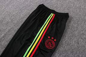Conjunto Ajax 2122 Preta - Adidas - Com Fecho
