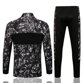Conjunto Borussia Dortmund 21/22 Preta - Puma - Com Fecho