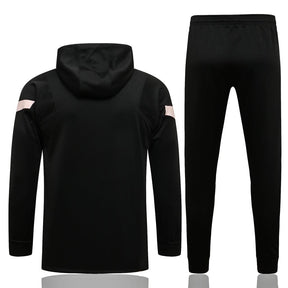 Conjunto PSG 21/22 Preta - Nike - Com Capuz