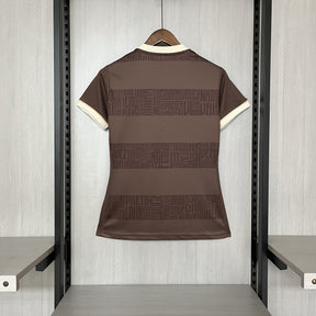 Camisa Flamengo Identidade Marrom - Torcedor Feminina